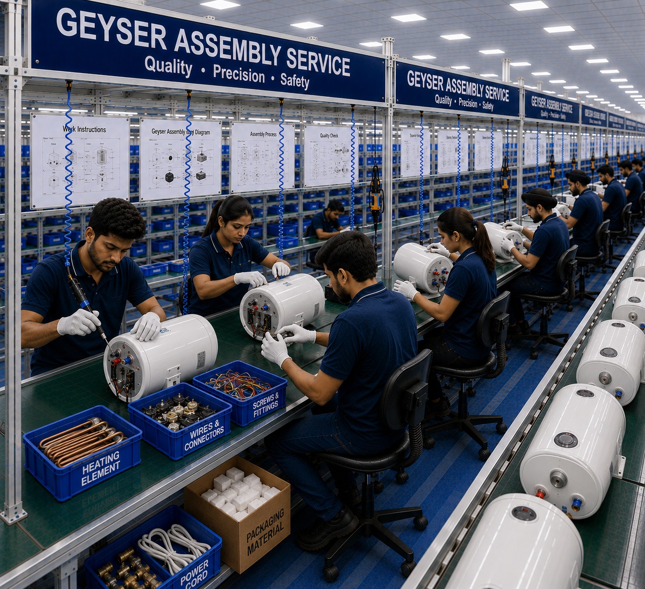 Geyser Assembling Service